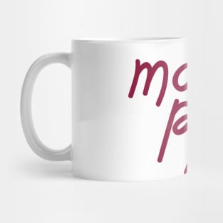 mai pen rai - maroon red Mug